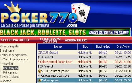 poker770 freeroll 