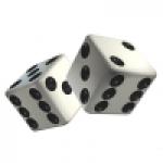white dice